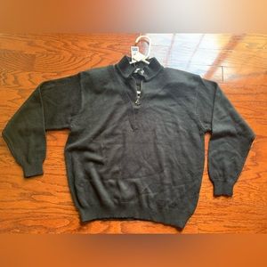 Rodaly Black Sweater Size L NWT